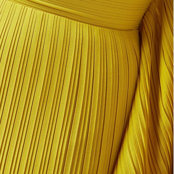 Solace London Yellow Adami Maxi Dress, US 0 - Picture 3 of 6